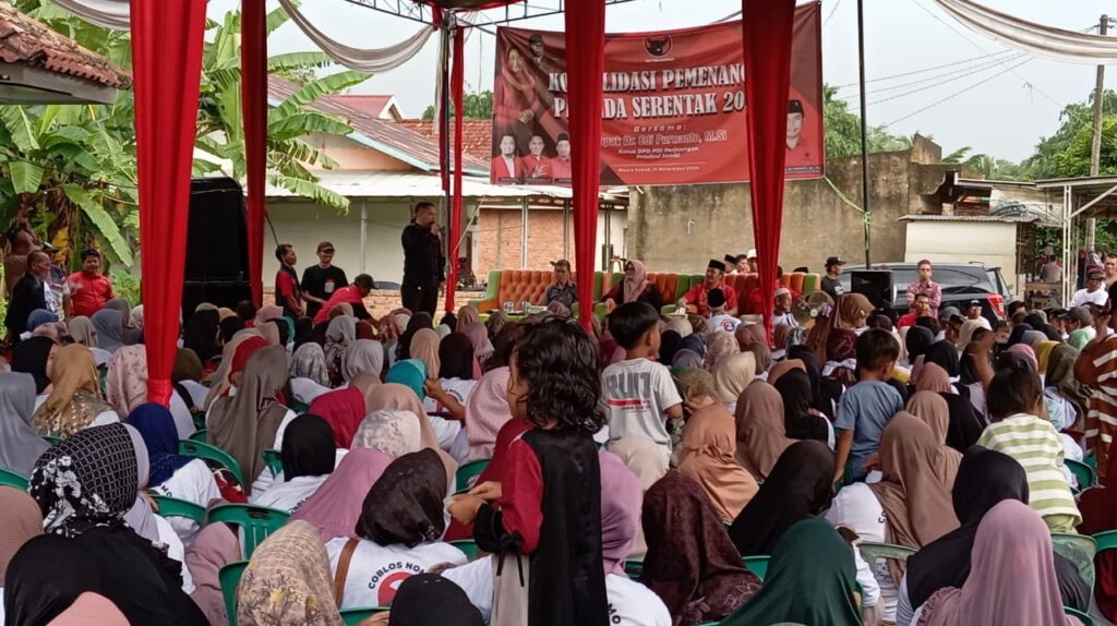 Ketua DPRD PDI Tanjabtim Dorong Masyarakat Menangkan Dilla-MT