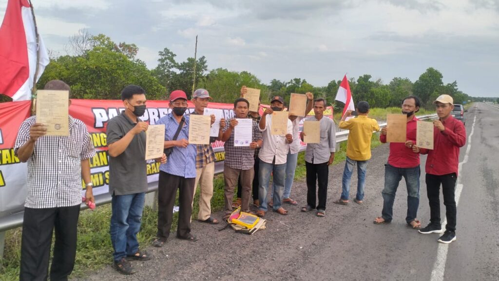 Warga Mesuji Minta Ganti Rugi Lahan Di Bayar