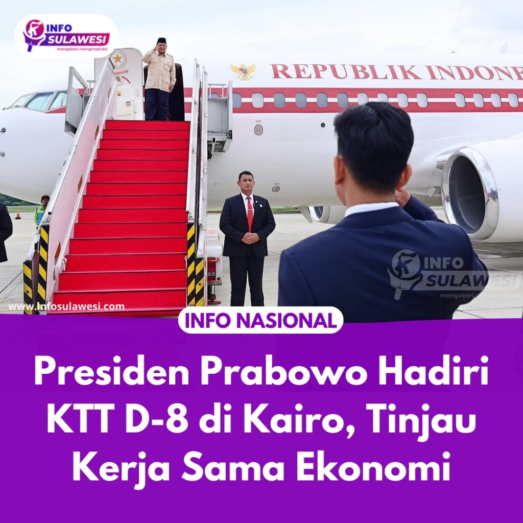 Presiden Hadiri KTT D-8 di Kairo