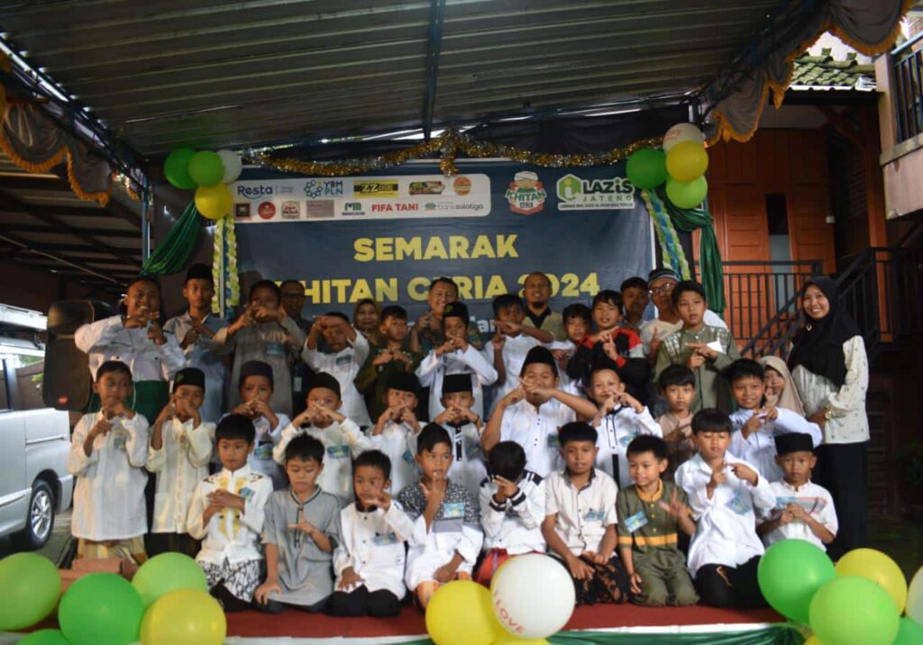 Semarak Khitan Ceria Lazis Jateng 2024
