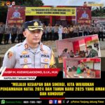 Wakapolres Cek Pospam Setiap Kecamatan Jelang Nataru 2025