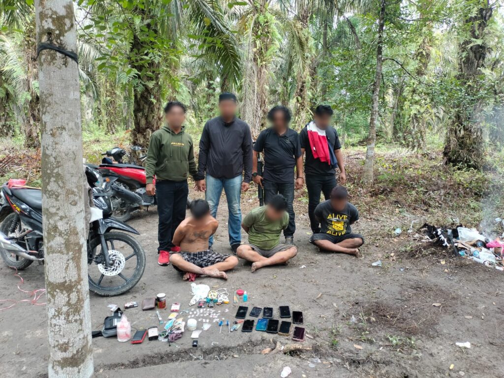 Kodam I/Bukit Barisan Amankan Pengedar Sabu di Inhil