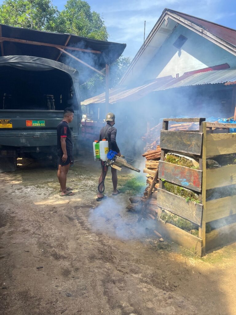 WARGA AISA MENYAMBUT GEMBIRA FOGGING BERSAMA HABEMA