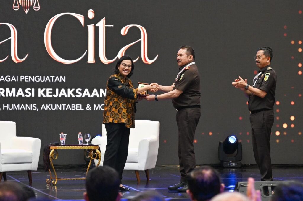Sri Mulyani Minta Sinergitas Kejaksaan Untuk Menjaga Keuangan Negara