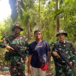 Satgas Pamtas Yonkav 12/BC Amankan PMI Non Prosedural