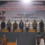 Danrem 022/PT Buka Kejuaraan Taekwondo Piala Pangdam I/BB