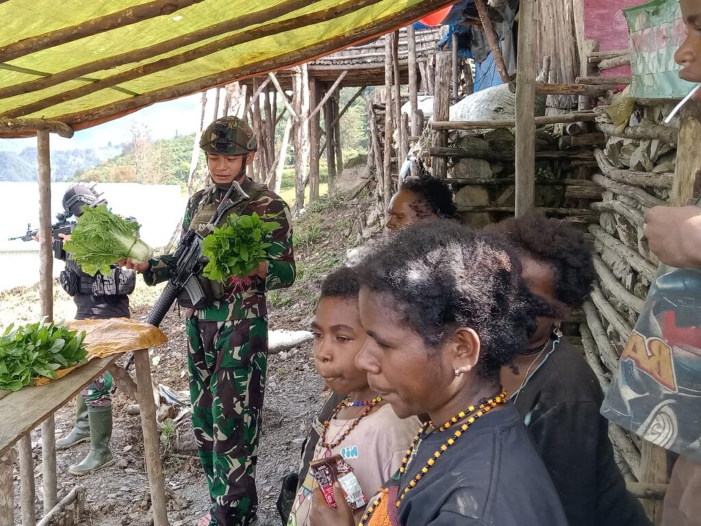 Kostrad Garda Peningkatan Ekonomi masyarakat Papua