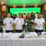 Unit Intel Kodim 0208/Asahan Gerebek Barak Narkoba di Desa Sijawi-Jawi