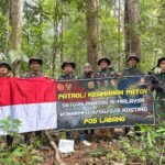 Kostrad Laksanakan Patroli Patok Perbatasan RI-Malaysia
