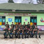 Pamtas Yonkav 12/BC Terima Kunjungan Danrem 121/Abw