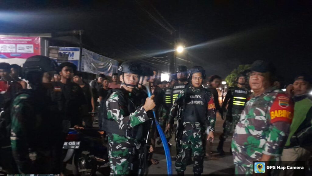 Patroli Anti Kejahatan Jalanan Kodam I/BB Gagalkan Tawuran Antar Geng Motor