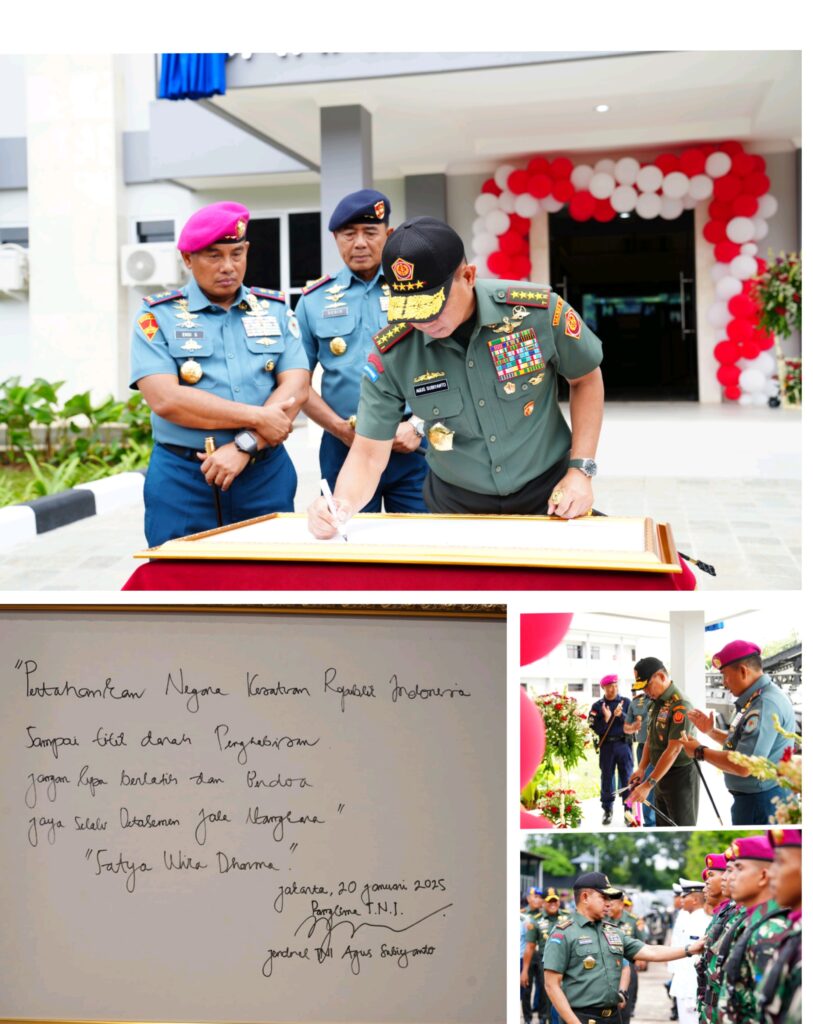 Panglima TNI Resmikan Gedung Trisula Denjaka