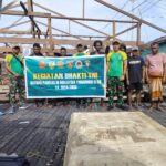 Satgas Pamtas Yonarmed 11 Kostrad Perkuat Kebersamaan