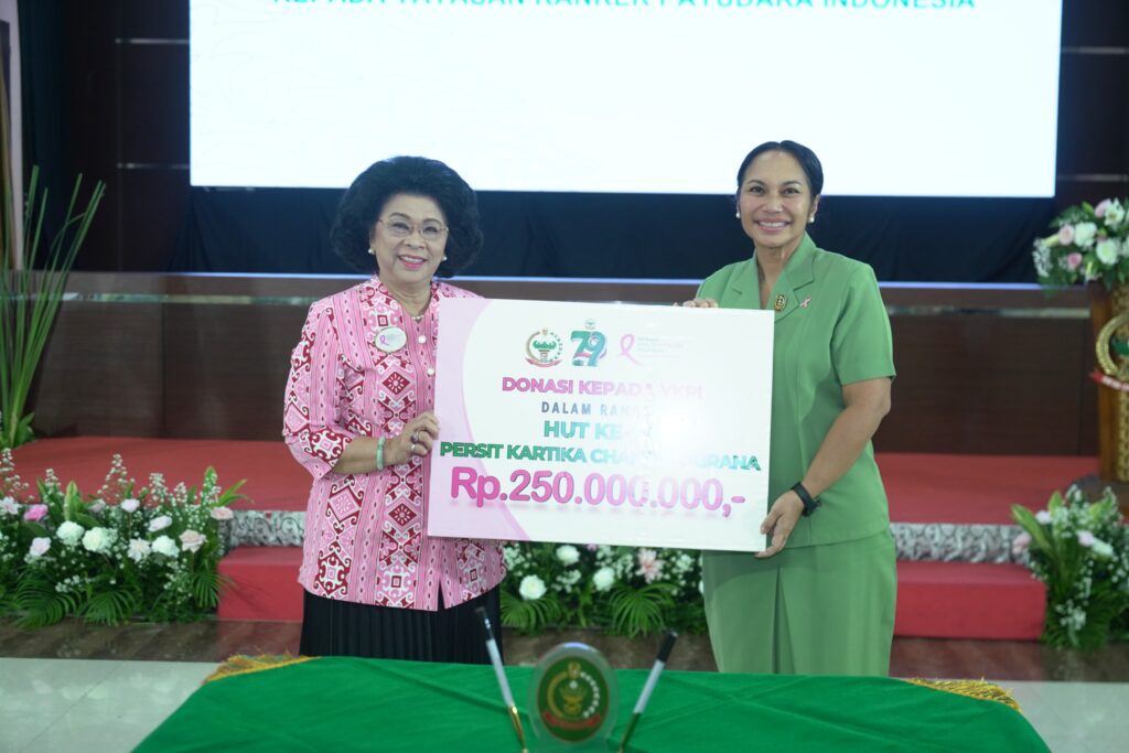 Persit KCK Dan YKPI Perangi Kanker Bersama