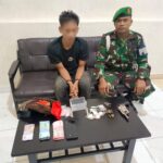 Kodam I/BB Ringkus Pengedar Narkoba Bersenjata Api