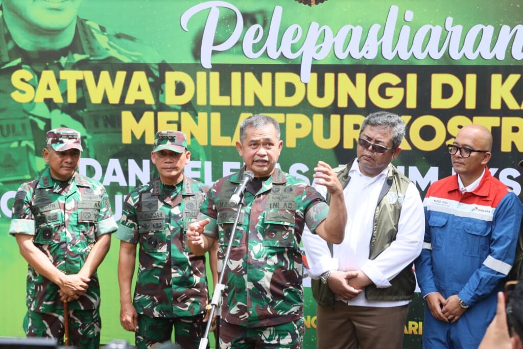 Konservasi Alam, Kasad Lepasliarkan Satwa Dilindungi di Hutan Sanggabuana