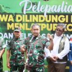 Konservasi Alam, Kasad Lepasliarkan Satwa Dilindungi di Hutan Sanggabuana