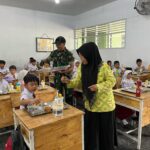 Kodam I/BB Adakan Makan Sehat Bergizi untuk Siswa SD Kartika I – 1 dan SD Kartika 1- 2 Medan Helvetia