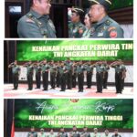 Kasad Pimpin Kenaikan Pangkat 18 Pati TNI AD