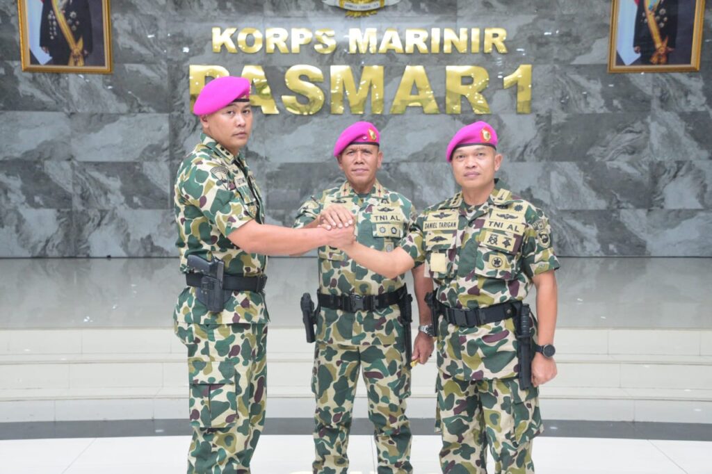 Danpasmar 1 Pimpin Sertijab Asops Danpasmar 