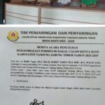 Pengembalian Formulir CATUKON Resmi di Tutup