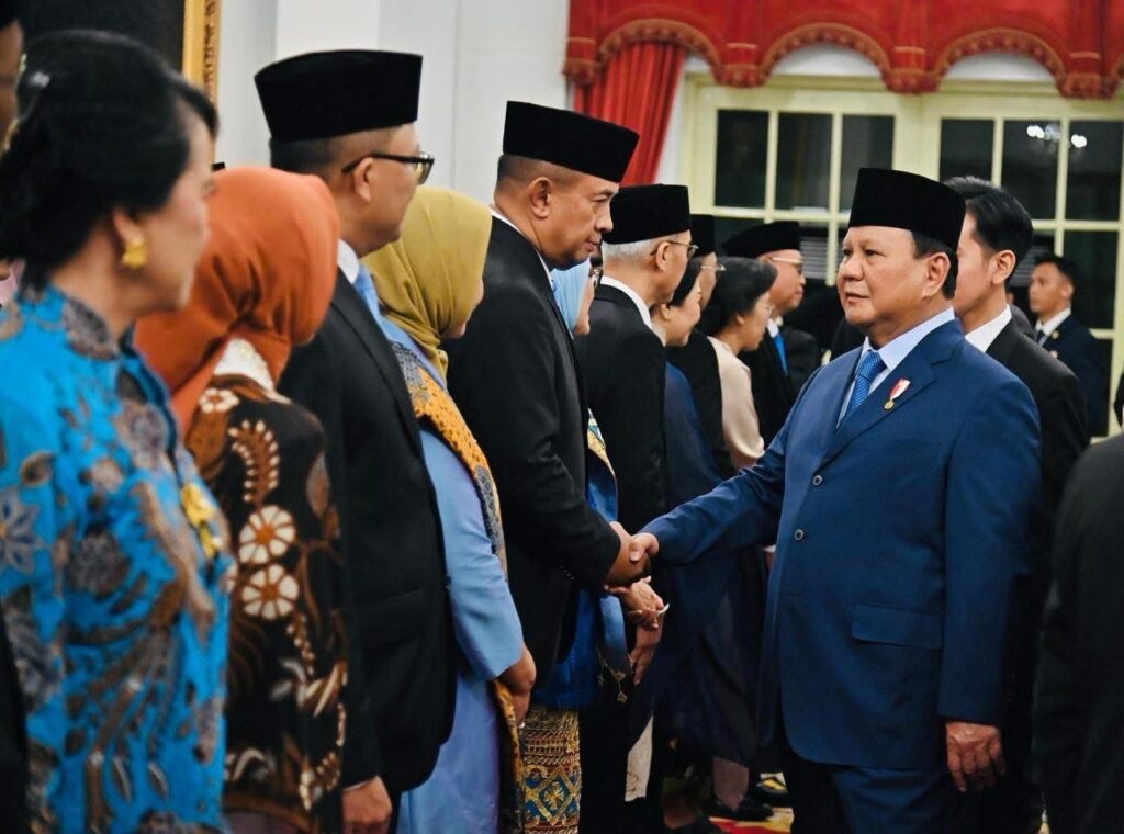 Prabowo Lantik Duta Besar Luar Negri