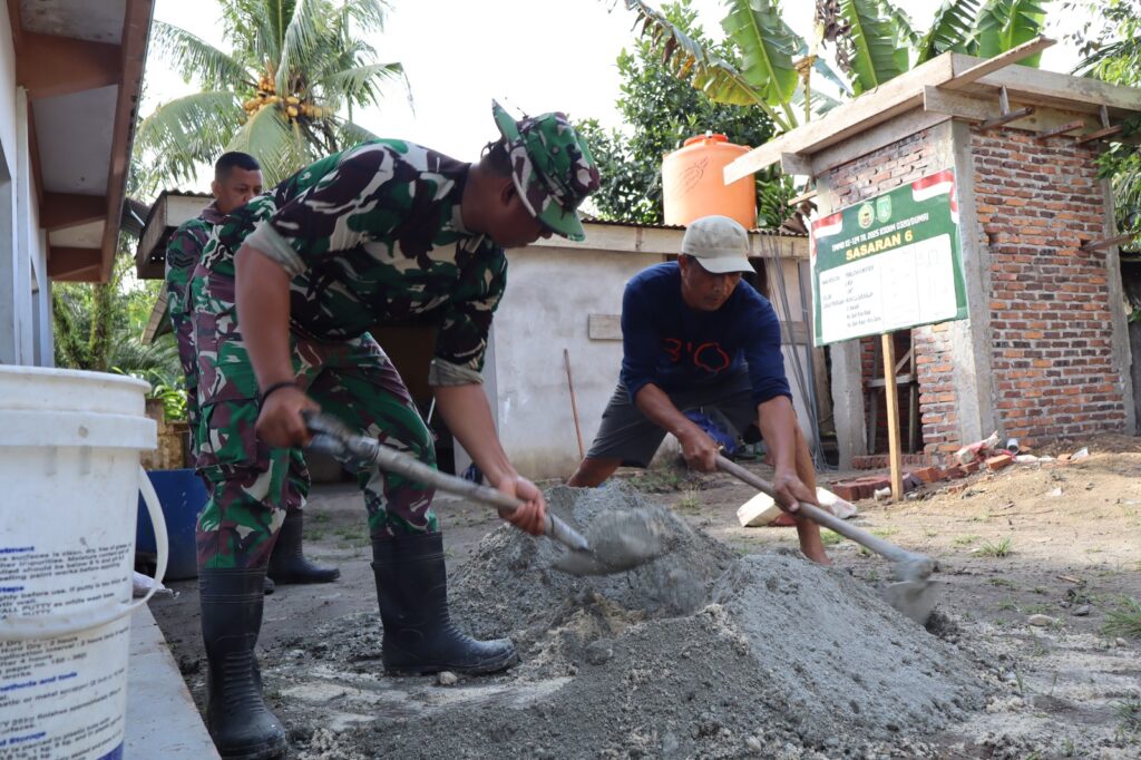 Sinergikan TNI dan Masyarakat Wujudkan Sumur Bor dan Sanitasi Ramah Lingkungan