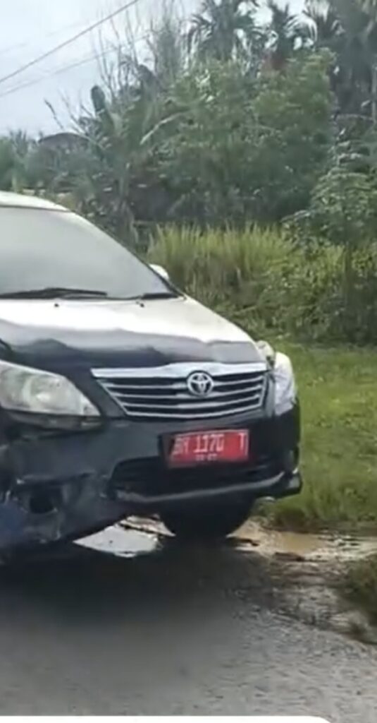 Staf Ahli Pemda Bungkam Terkait Penggunaan Mobil Dinas Yang Mengalami Lakalantas